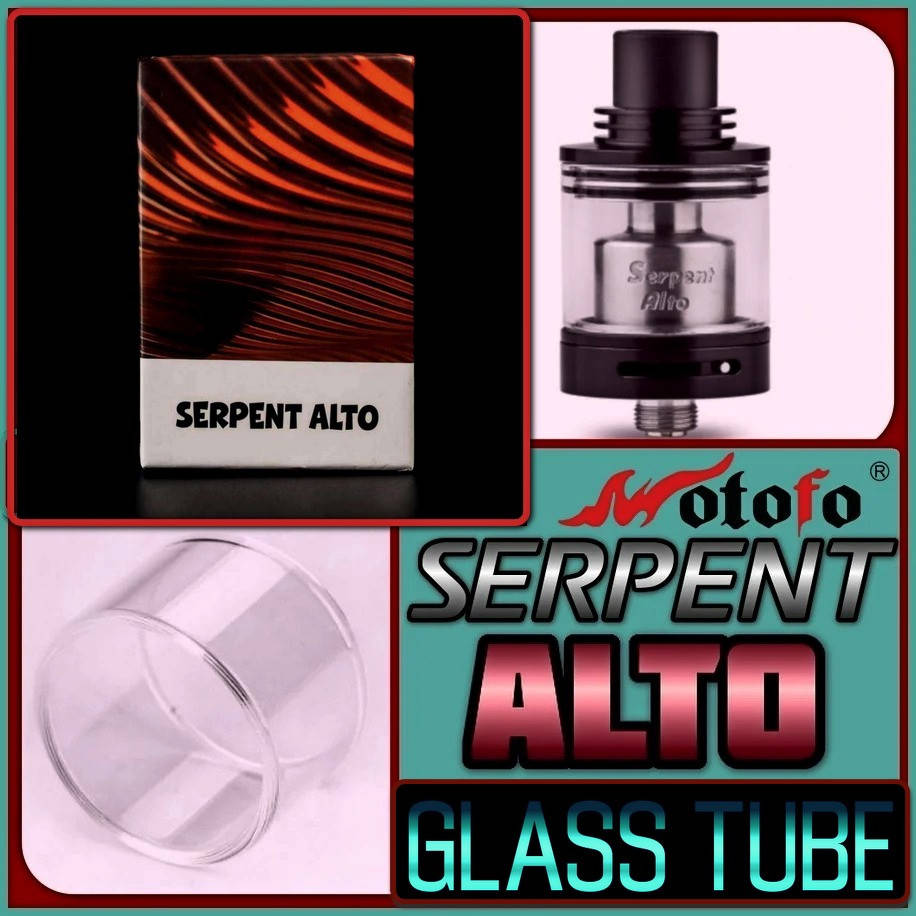 

Serpent Alto Glass Tube. Запасная колба. Стекло .
