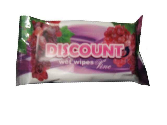 

Салфетки влажные 15шт "Lili "Виноград" (1 пачка)