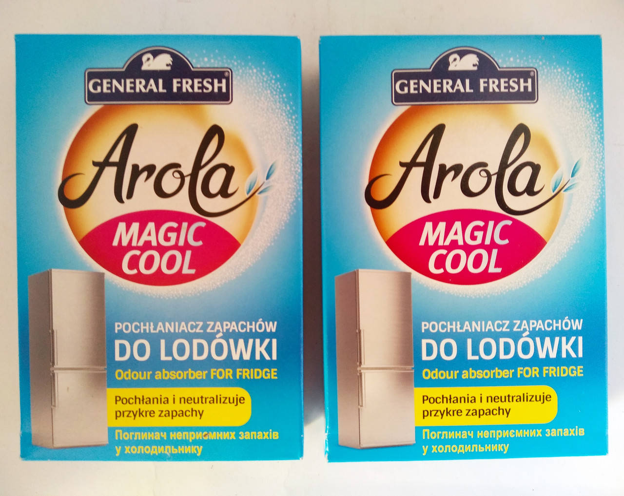 

Поглотитель запаха в холодильник Arola magic cool Польша