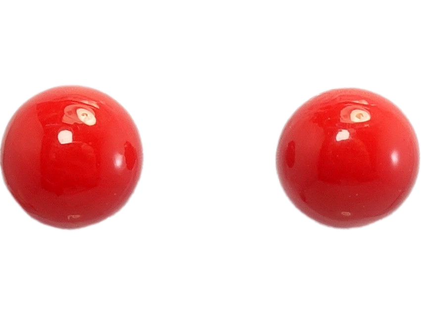 

Серьги Xuping Родий гвоздики "Красные шарики" ø 10мм