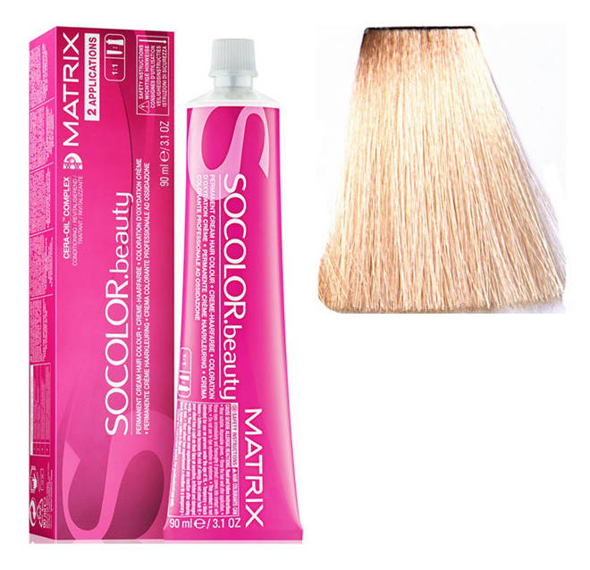 

Крем-краска для волос Matrix Socolor Beauty №9W Теплый очень светлый блондин 90 мл