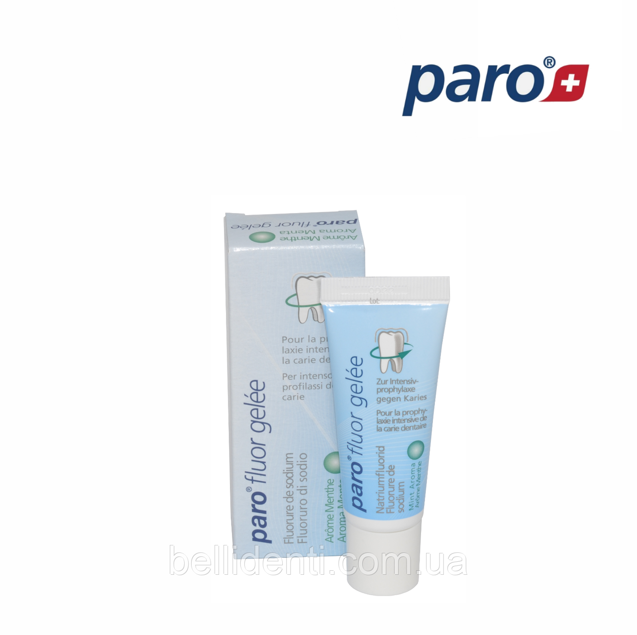 

Гель с фторидом paro fluor gel для интенсивной профилактики кариеса,25 г