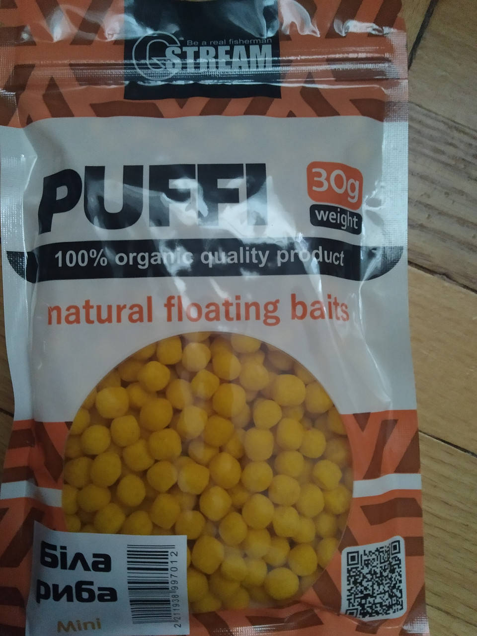 

Воздушное пенотесто G.STREAM Белая рыба, 30г