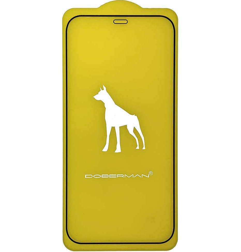 

Защитное стекло Doberman Premium Screen Protector 5D for iPhone Xr/11, Прозрачный