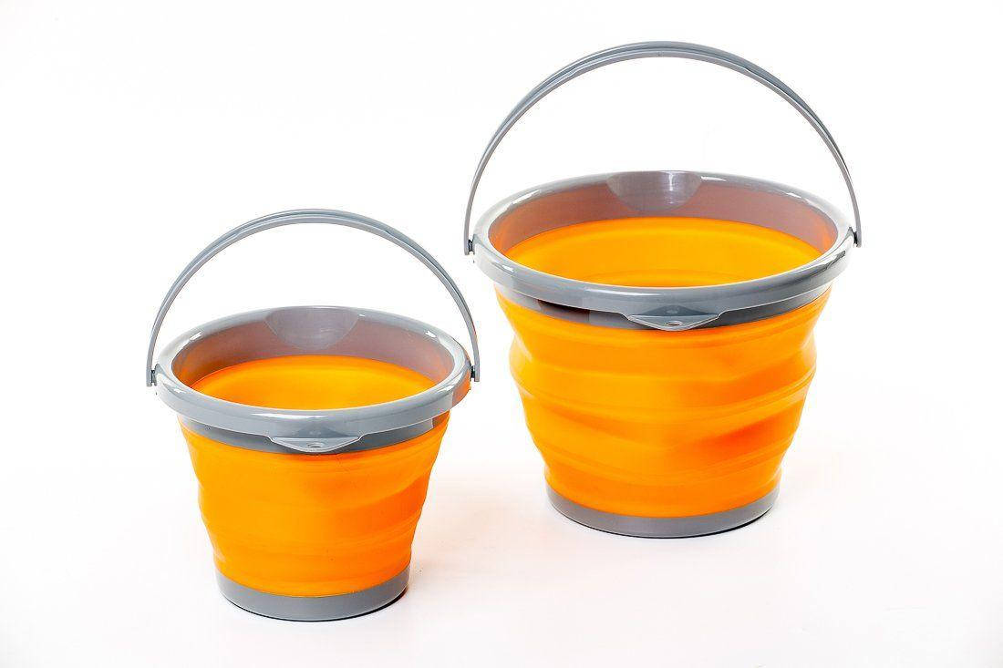

Ведро складное силиконовое Tramp 5L orange Размер: 265 х 50 мм.