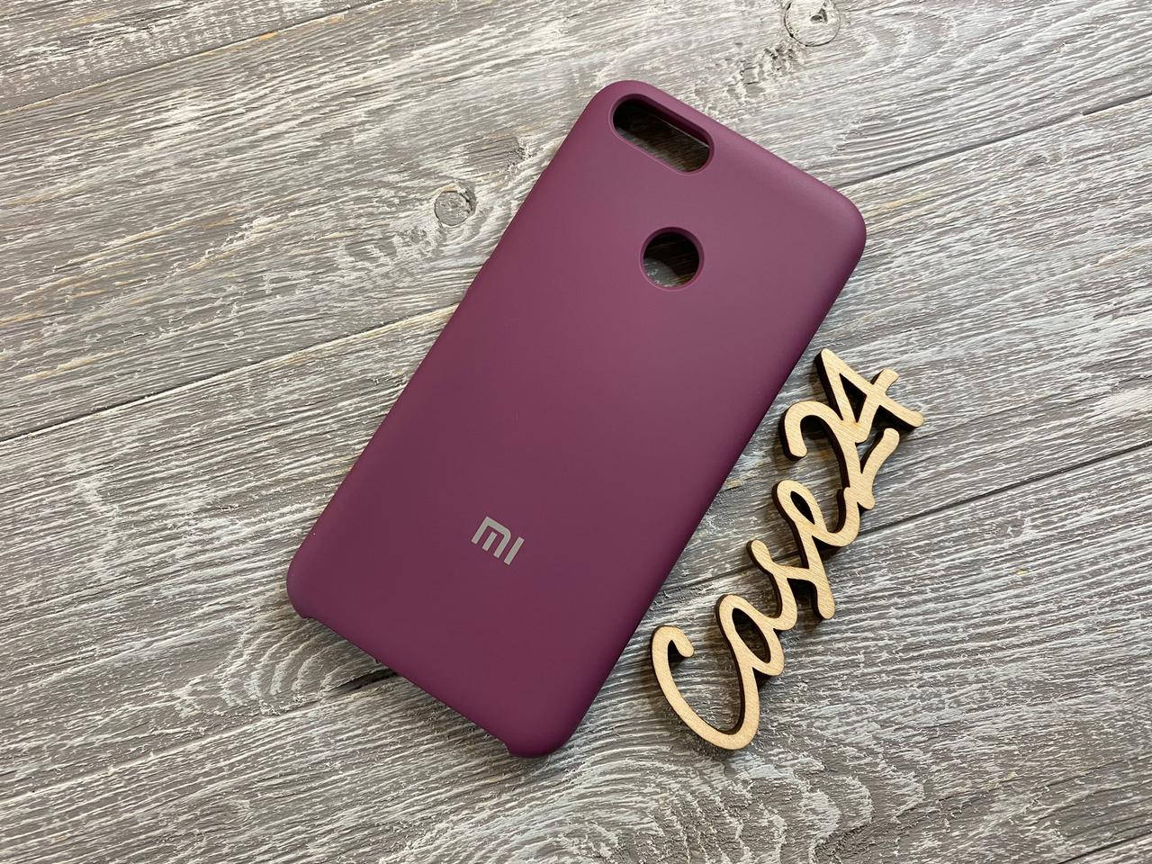 

Чехол Soft touch для Xiaomi Mi A1 (8 цветов) баклажан