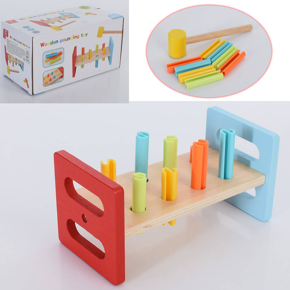 

Деревянная стучалка. MD 1587