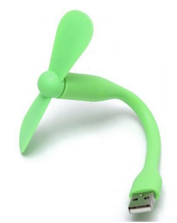 

USB вентилятор - портативный - зеленый