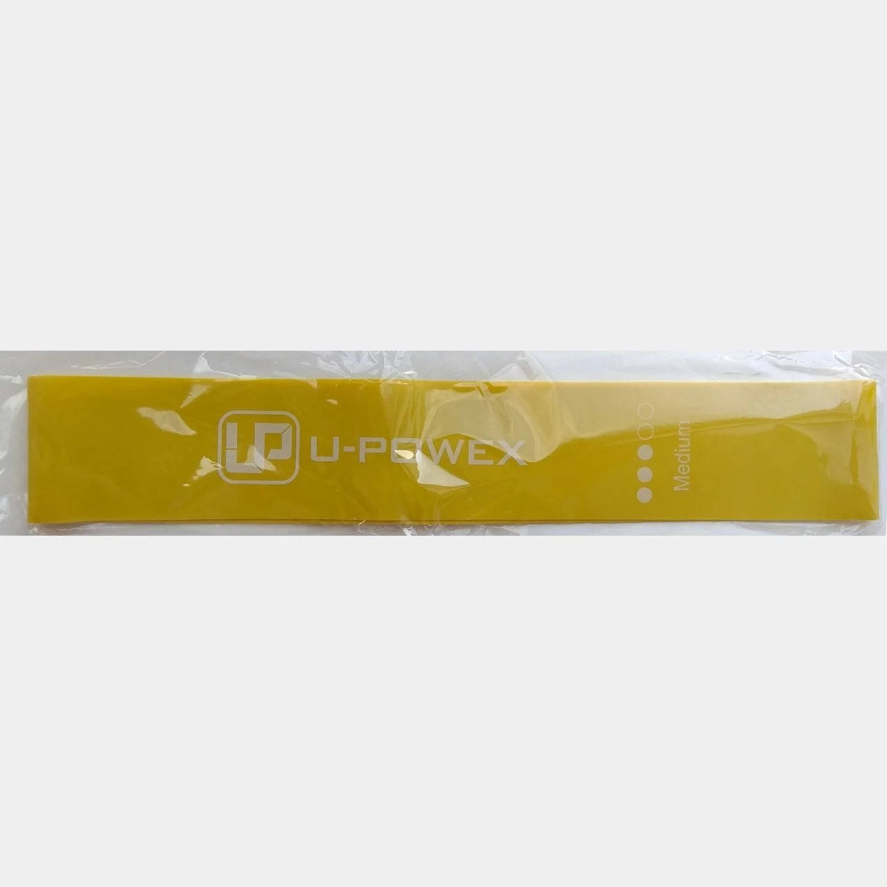 

Фитнес резинка для фитнеса U-Powex желтая medium 14 кг поштучно