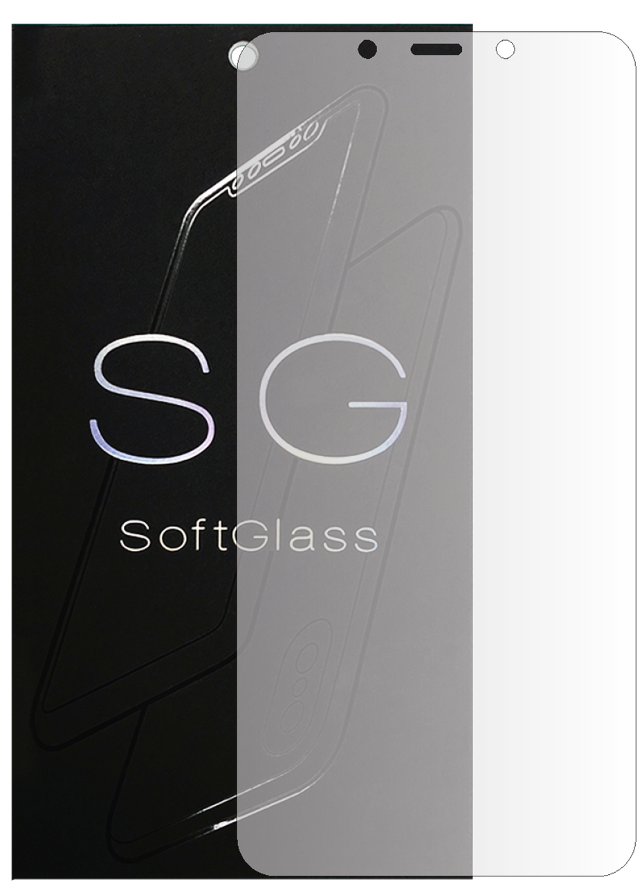 

Пленка Nokia 3.1 Plus на Экран полиуретановая SoftGlass, Прозрачный