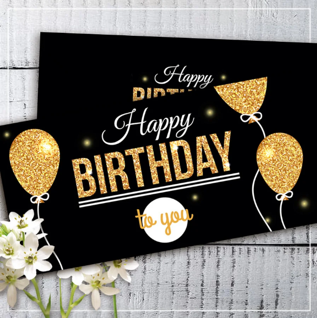 

Конверт для денег "Happy Birthday to you"