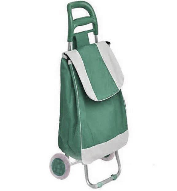 

Тачка сумка на колесах кравчучка 94см MHZ MH-2079 темно-зеленая