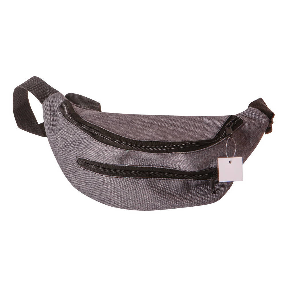 

Сумка поясна-бананка тканина асорті мотив