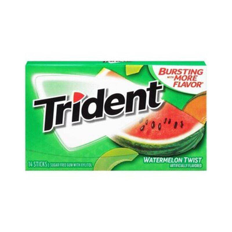 

Жвачка Trident Watermelon Twist