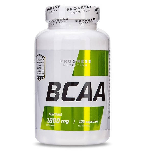 

ВСАА 1800 мг Progress Nutrition (100 капсул)