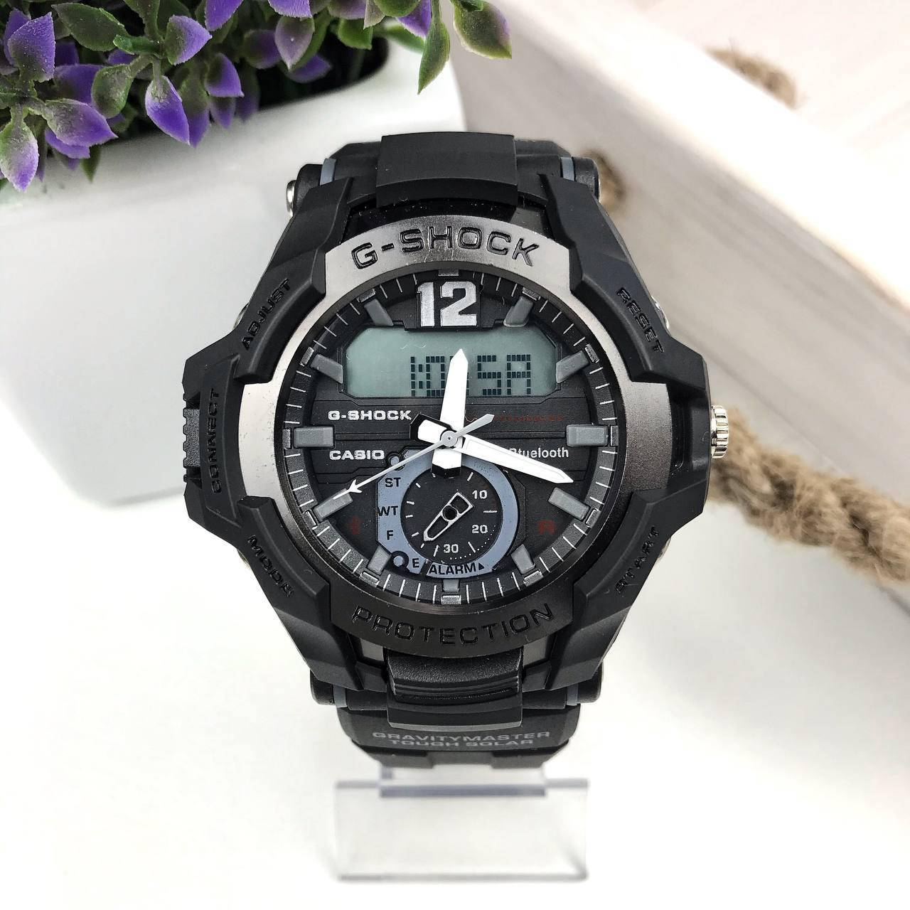 

Часы мужские кварцевые G-SHOCK (MR-G CASIO) наручные черный + Подарочная коробка