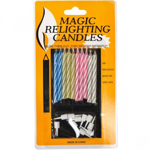 

Свечи для торта «Незатухающие» 10 штук