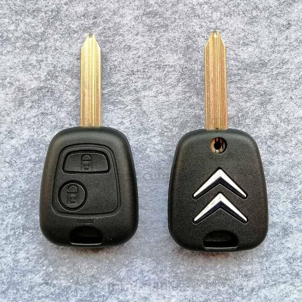 

Ключ Citroen 2 кнопки лезвие SX9