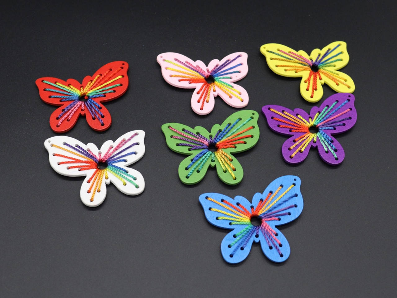 

Деревянные заготовки для творчества. Бабочка. Цвет микс. 64х46мм