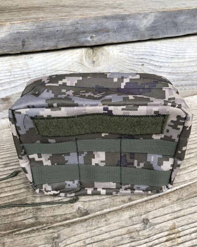 

Подсумок аптечка военная 22х17х8 пиксель, молли, Камуфляж