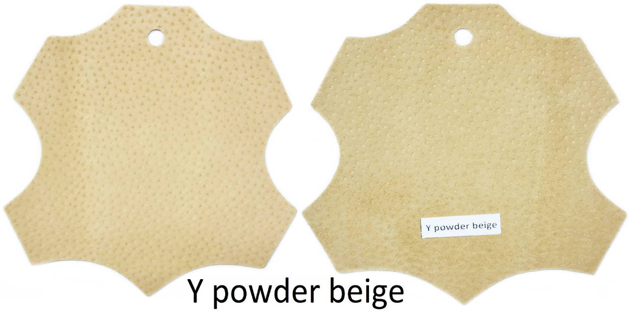 

Кожа стелечная (подкладочная) воскованая цвет бежевый(Y powder beige)