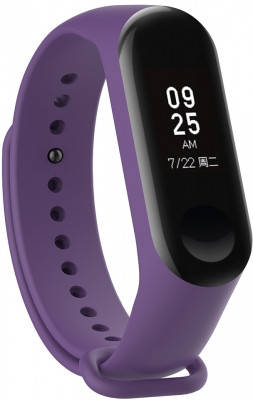 

Ремешок для фитнес браслета Xiaomi Mi Band 3 / 4 - Фиолетовый