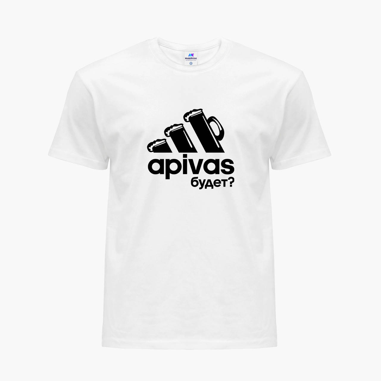 

Футболка мужская Апивас (Apivas) Белый (9223-1986-WT-XL) XL