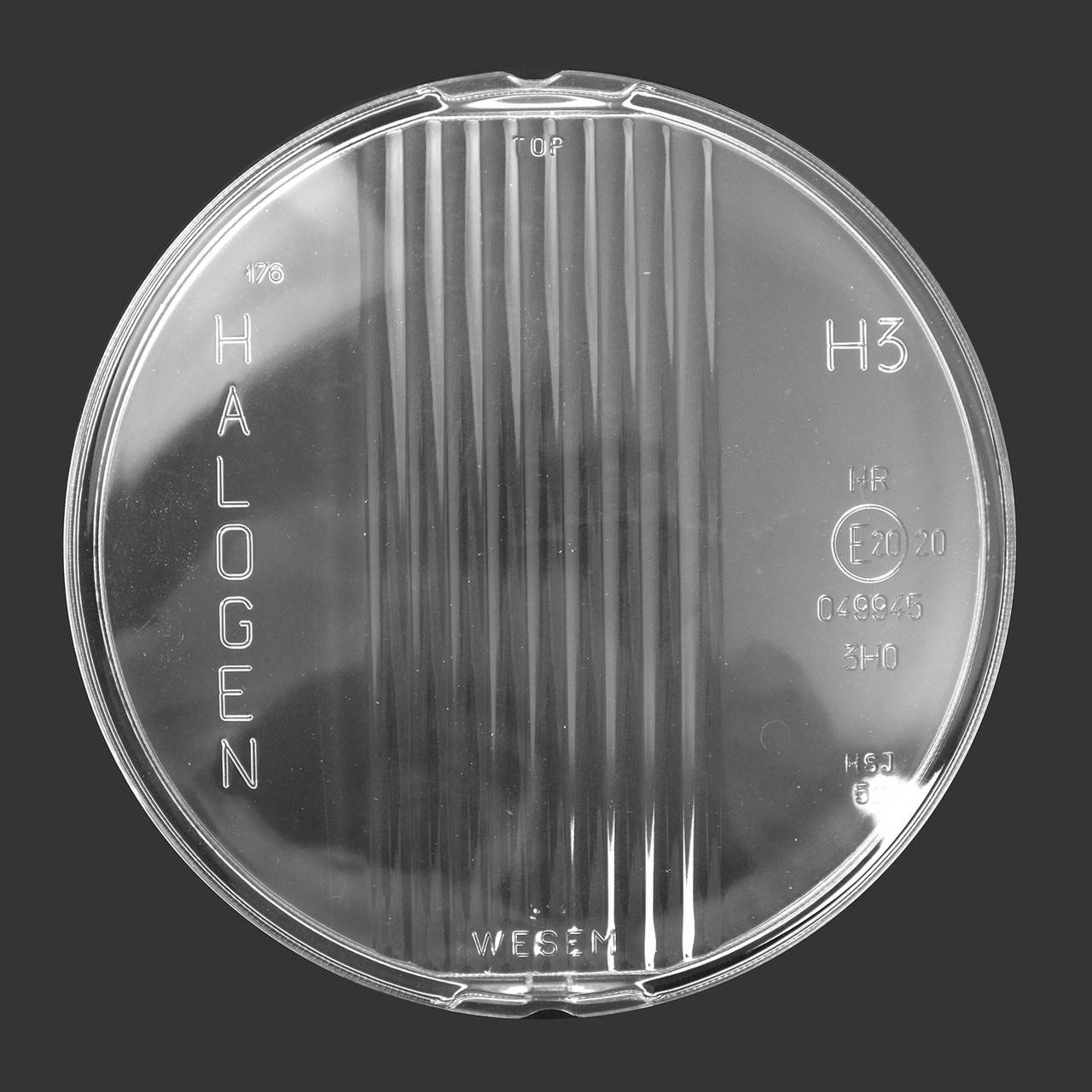 

Стекло для п/т HO3.17667 Wesem 52 (Один.Круглое дальн)