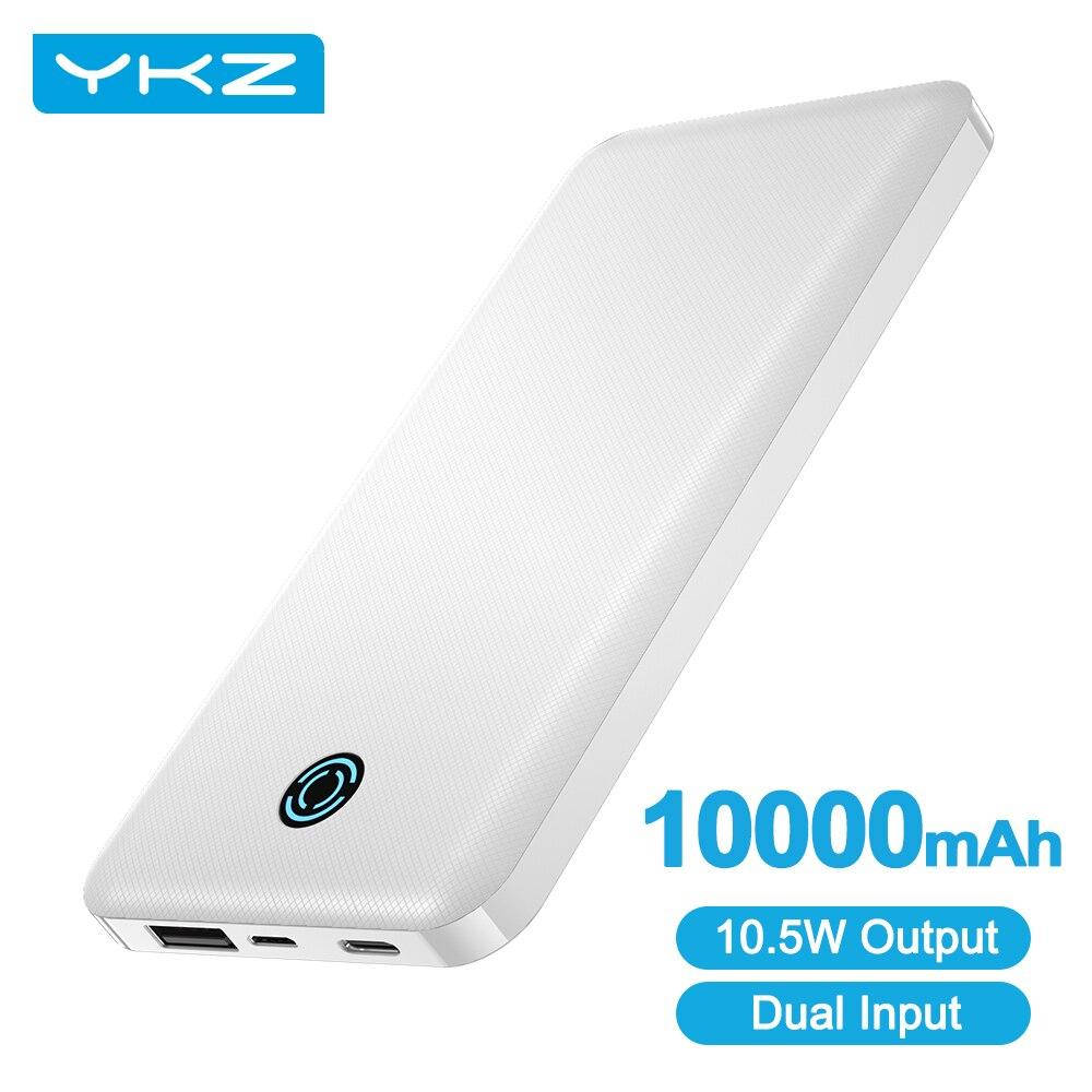 

Внешний аккумулятор YKZ 10000 мАч Power Bank двухсторонняя быстрая зарядка