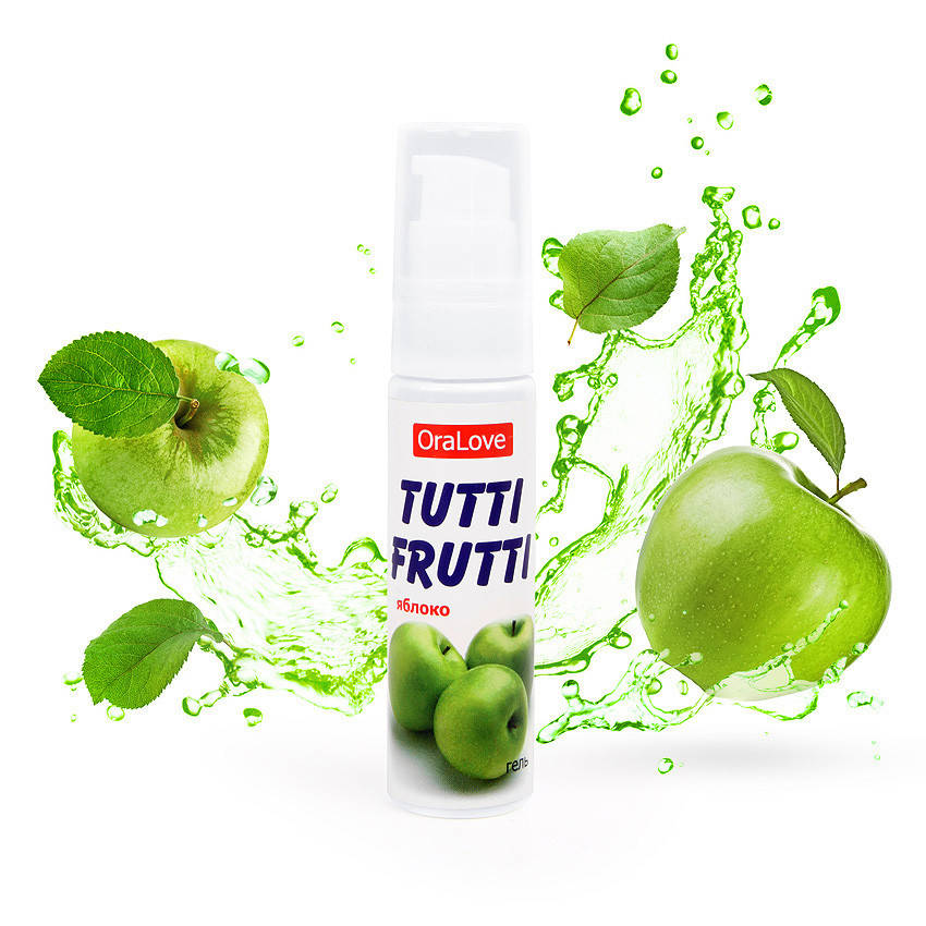 

Гель "Tutti-frutti яблоко" серии "oralove" 30г