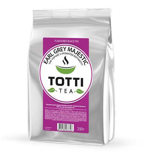 

Чай чорний TОТТІ Tea "Ерл Грей Маджестік", листовий, 250г