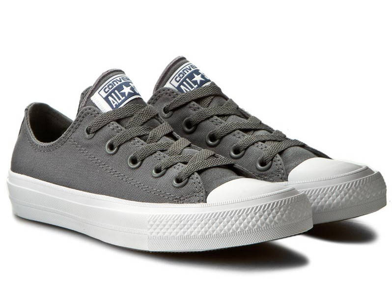 

Кеды Converse Style All Star 2 Серые низкие кеды мужские / кеды женские (37 р.), Серый