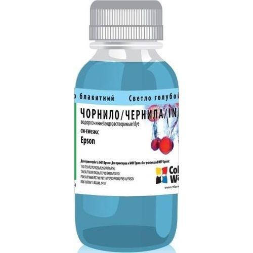 

Чернила ColorWay Epson T50/59, P50, TX650/700/800, PX660/700, R270/390, Light Cyan, 1 л (CW-EW650LC1
