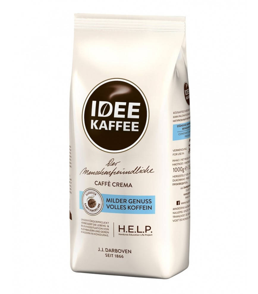 

Кофе в зернах Idee Kaffee Cafe Crema 1 кг