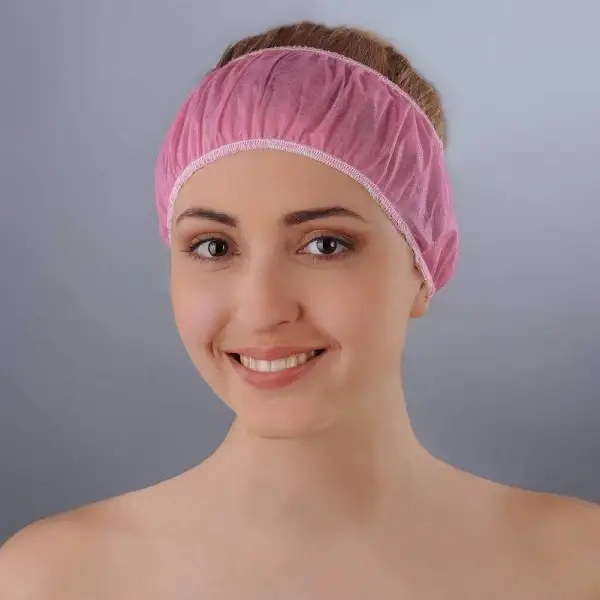 

Повязка для волос одноразовая Doily, розовая, 10 шт, Розовый