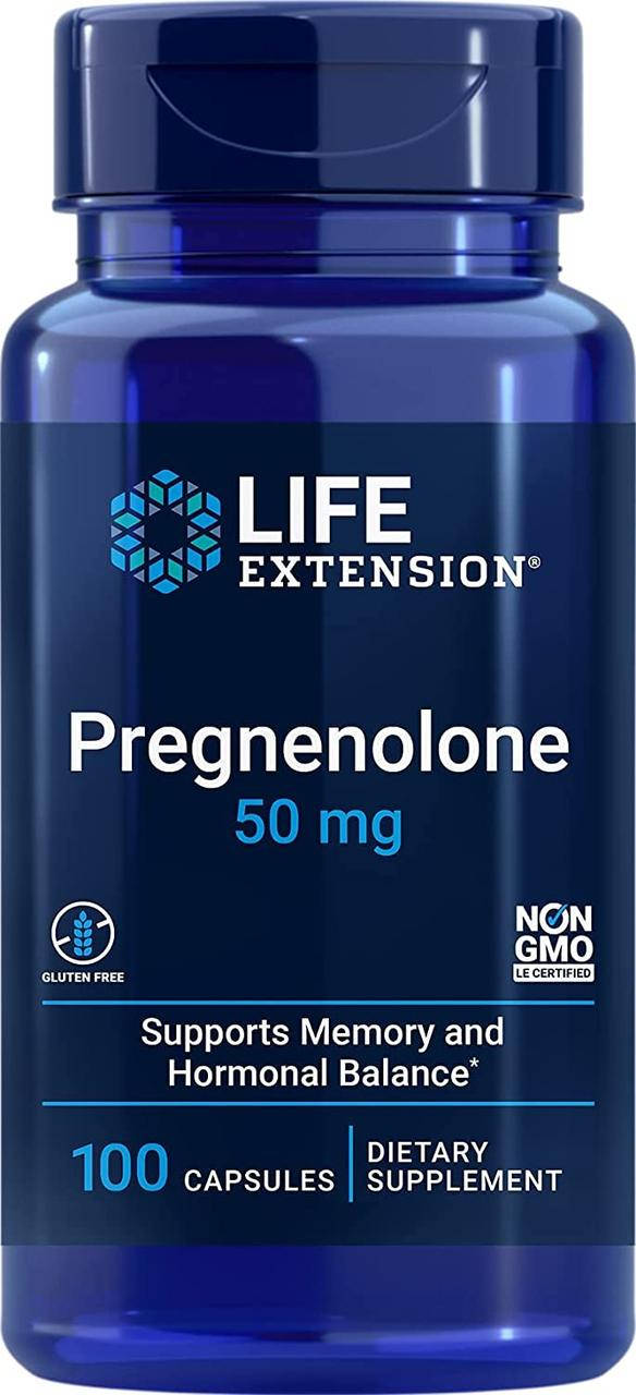 

Life Extension Pregnenolone / Прегненолон 50 мг 100 капсул