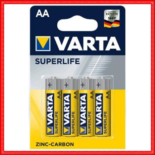 

Батарейки Varta Superlife Zinc-Carbon AA 4 шт