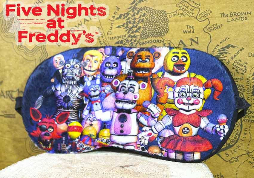 

Маска для сна Пять ночей с Фредди "Animatronics" / Five Nights at Freddy`s