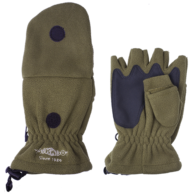 

Перчатки с откидной варежкой MIKADO UMR-08G, Оливковый