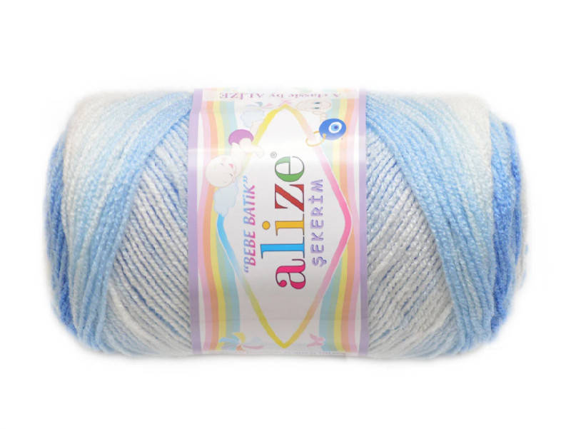 

Alize Sekerim bebe batik, №3481, Секционное крашение