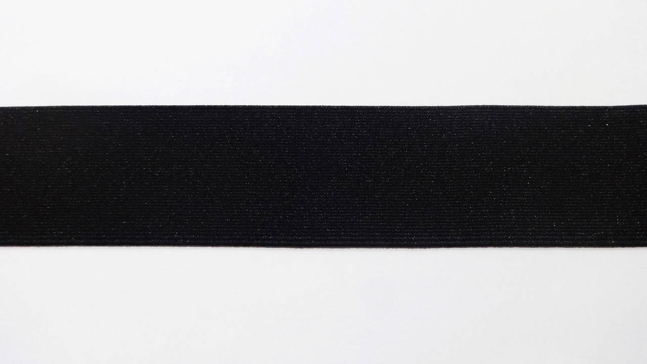 

Резинка 5 см черная Fabric Plus, Черный