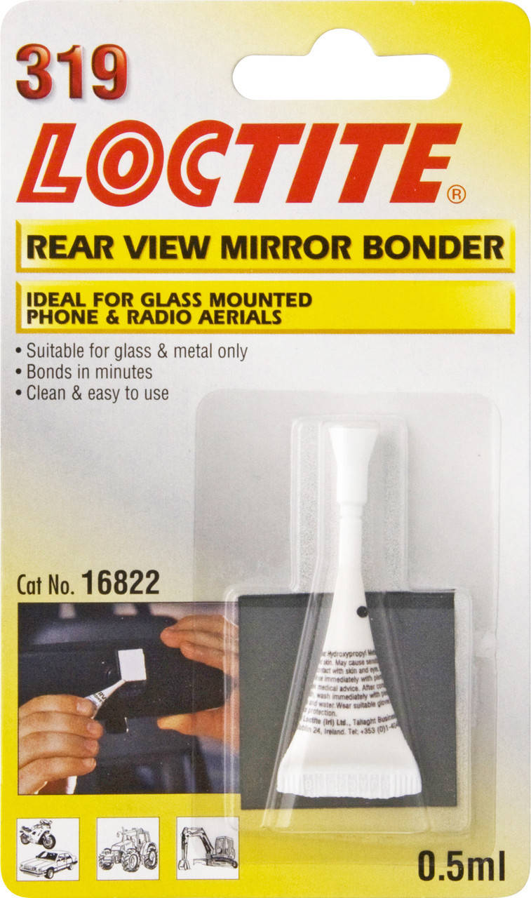 

Набор для приклеивания зеркала заднего вида Loctite 319 (Локтайт 319), 0,5 г