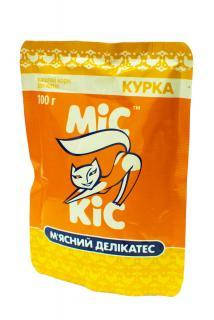 

Желе МиС КиС с курицей 100г, пауч