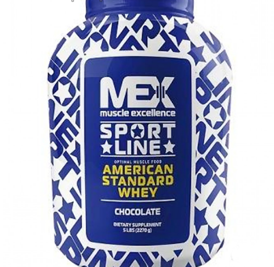 

Концентрат сывороточного протеина (белка) MEX American Standard Whey 2,27 кг
