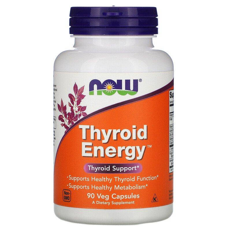 

Поддержка щитовидной железы NOW Foods "Thyroid Energy" (90 капсул)