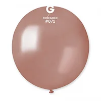 

Латексный шарик Gemar 19"/71 Металлик розовое золото