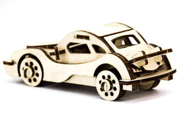 

Деревянный конструктор из фанеры, ''Porche''