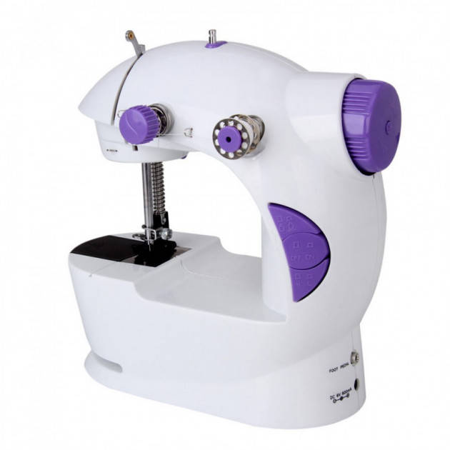 

Мини швейная машинка UTM Sewing machine 201 220V и педалью
