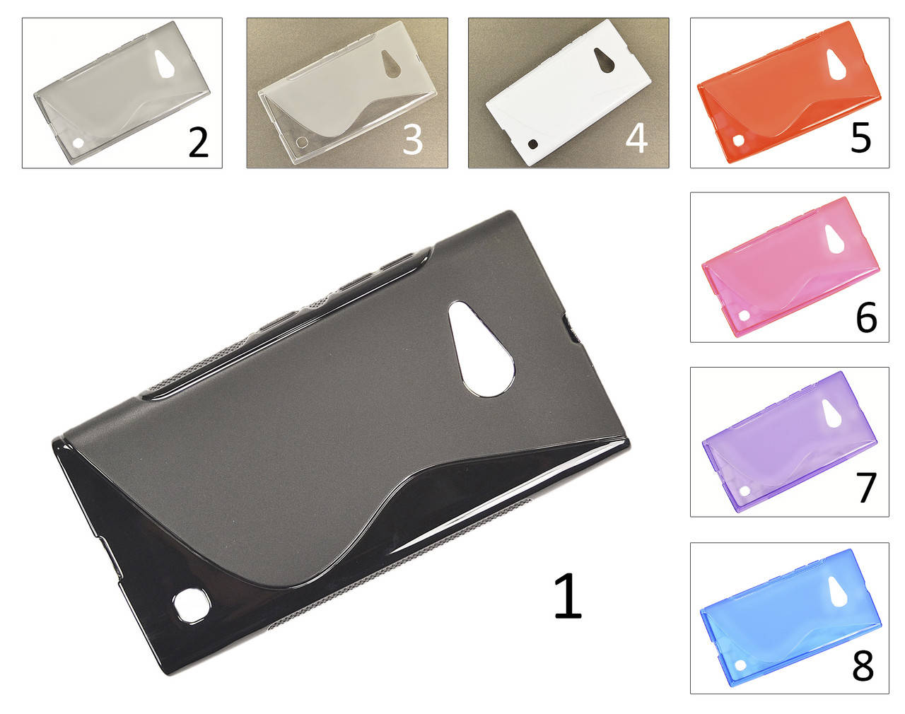 

Силиконовый чехол для Nokia Lumia 730