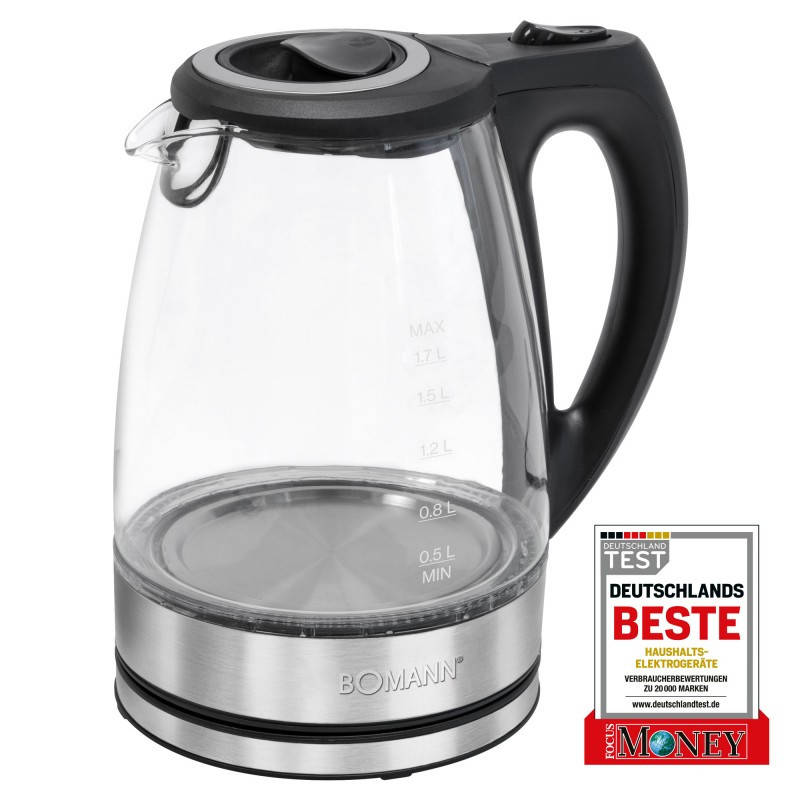 

Чайник электрический стеклянный Bomann WKS 6032 Бренды Европы